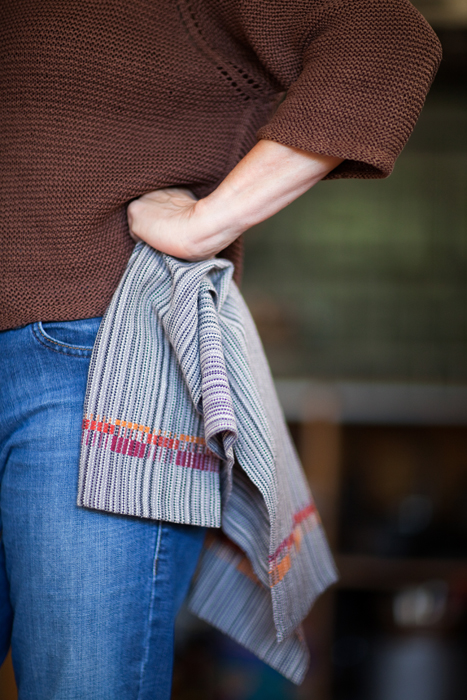 Beautiful handwoven cotton kitchen towels - Whimsy & Tea